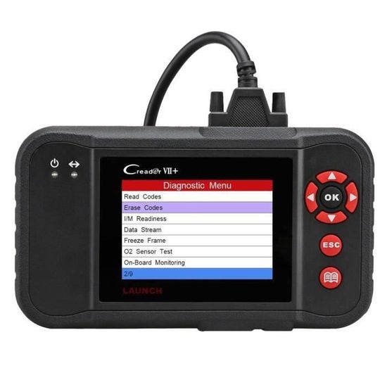 Launch X431 Creader VII+ OBD2 Scanner Valise Diagnostic Auto