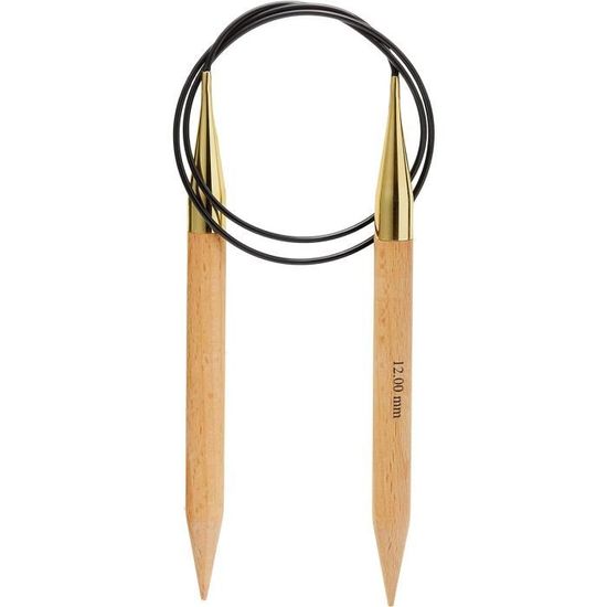 Aiguille à Tricoter - KnitPro - KP21382 - Circulaire Fixe - Bois Multicolore - 4 Mm - Beaux-Arts Et Loisirs Créatifs