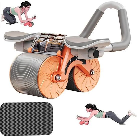 Roue Abdominale Intelligente – Rebond Automatique & Support Téléphone – Vital Beauty-Dunian