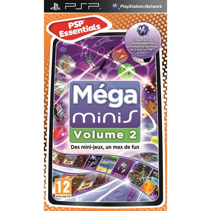 MEGA MINIS VOLUME 2 / Jeu console PSP