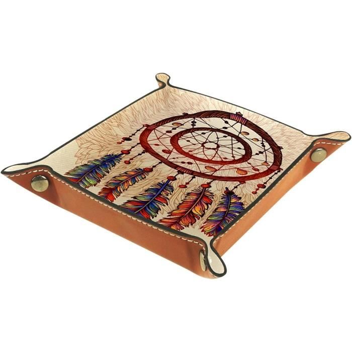 Présentoir de montre en cuir PU pour hommes, boîte de rangement de montre, plateau organisateur