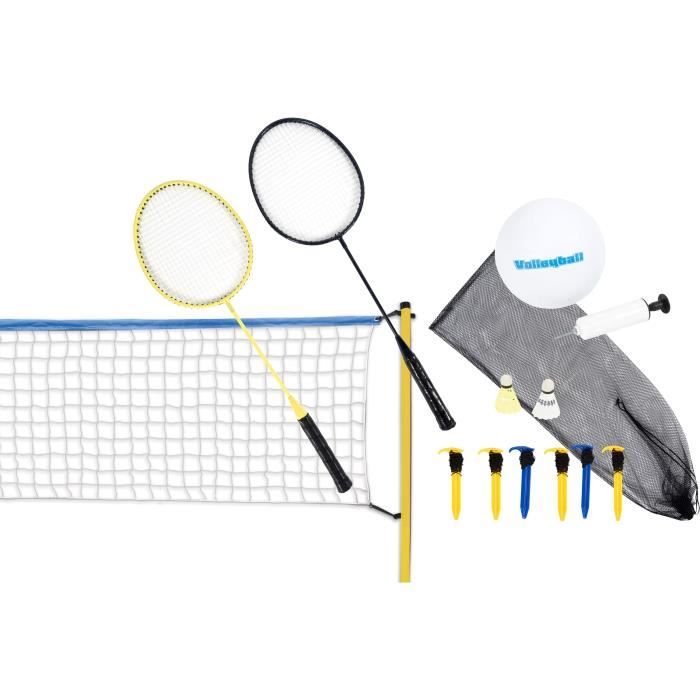 Ensemble combo 4 carrés volleyball / badminton TRIUMPH