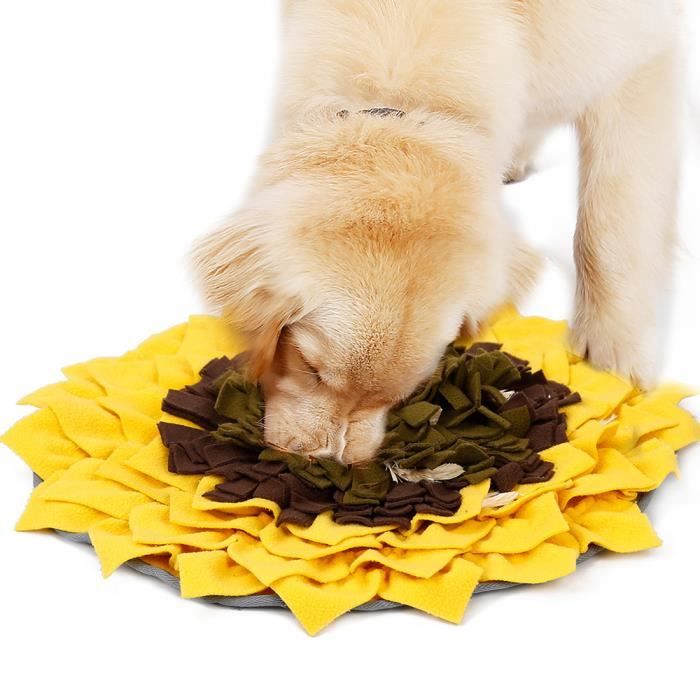DogLemi Pet Snuffle Mat Pet Pet Snuffle Tapis d'alimentation Tapis d'alimentation Couverture pour le stress de libération de chien