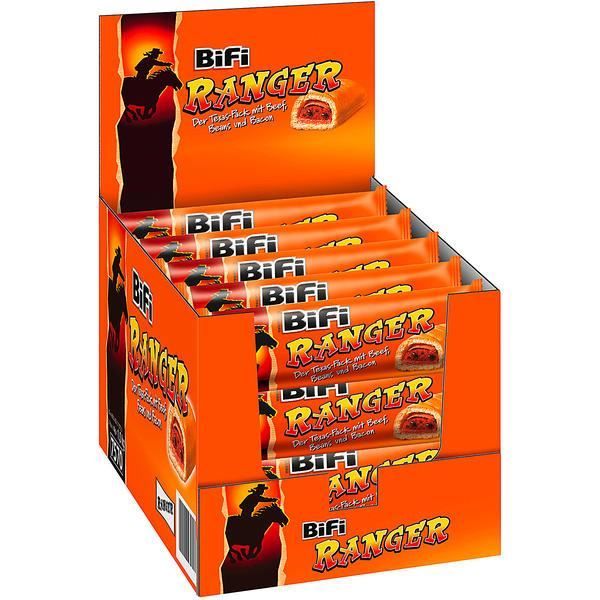 Bifi Ranger Saucisse Snack Haricots Beef Bacon 20 x 50g