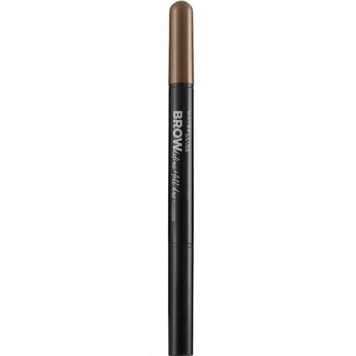 Maybelline New York - Crayon à sourcils Duo Brow Satin - Medium Brown