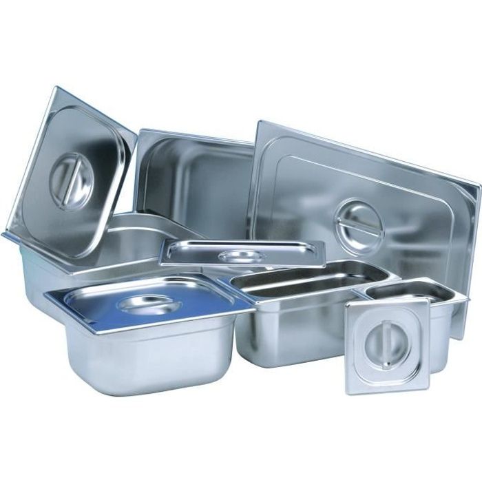 BAC GASTRO INOX 1/4 Ht 6.5 cm