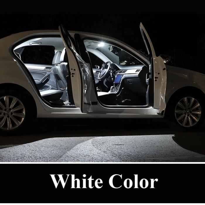white A3 S3 RS3 8V-9PCS -Zoomsee – meilleur Canbus pour Audi A3 8L 8V 8P A4 B5 B6 B7 B8 A5 A6 C5 C6 C7 A7 A8 D2 D3 Q5 Q7, Kit d'é