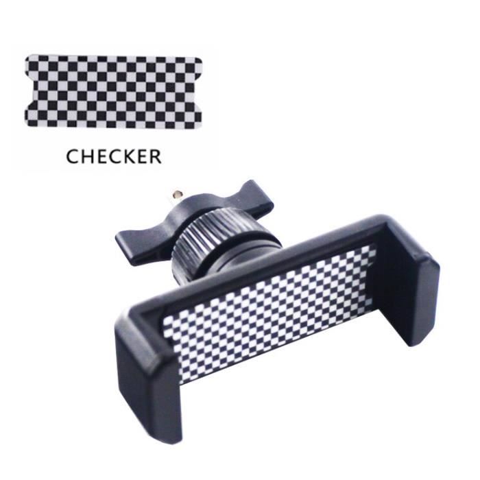 Téléphone portable rotatif Support gobelet, support GPS, MINI Cooper R60 R61 et R55 R56 F54 F55 F56 F57 F60~CHECKER LX4373