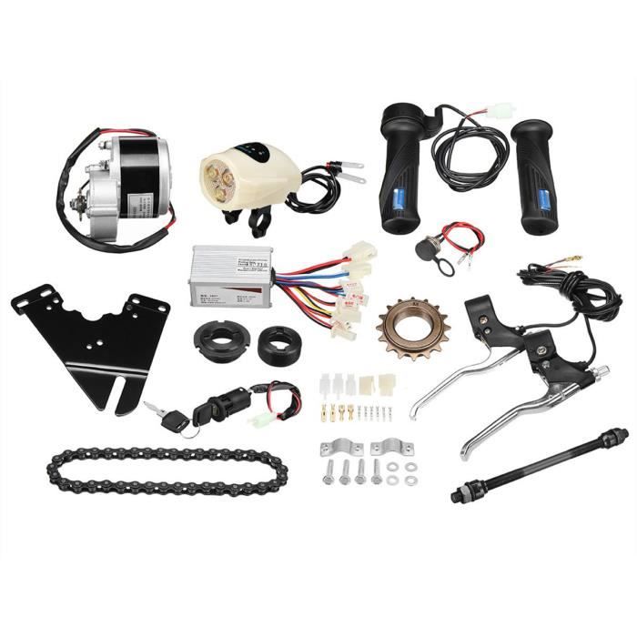 Kit de conversion de vélo électrique de kit de contrôleur de moteur électrique pour vélo électrique 24v 250w