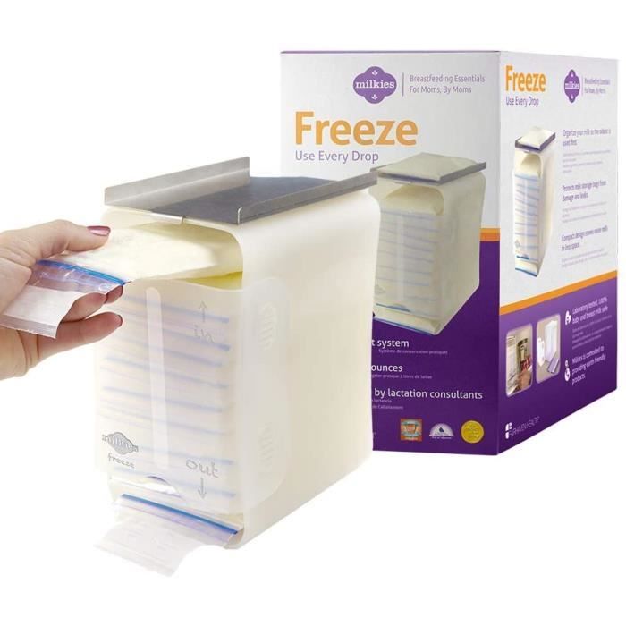 Pots de conservation du lait Fairhaven Health Milkies Freeze Organiser votre Lait Maternel (sortie de la Première en pre 495834
