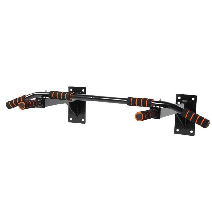 Fydun barre de traction murale Support mural barre de traction Chin-up Body-bulding exercice Fitness Gym maison avec 6 poignées en