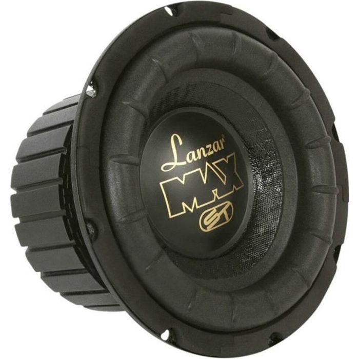 1 LANZAR MAX8 caisson de basses 20,00 cm 200 mm 8- 300 watt rms et 600 watt max panneau coffre voiture simple bobine 4 ohm, 1 pièce