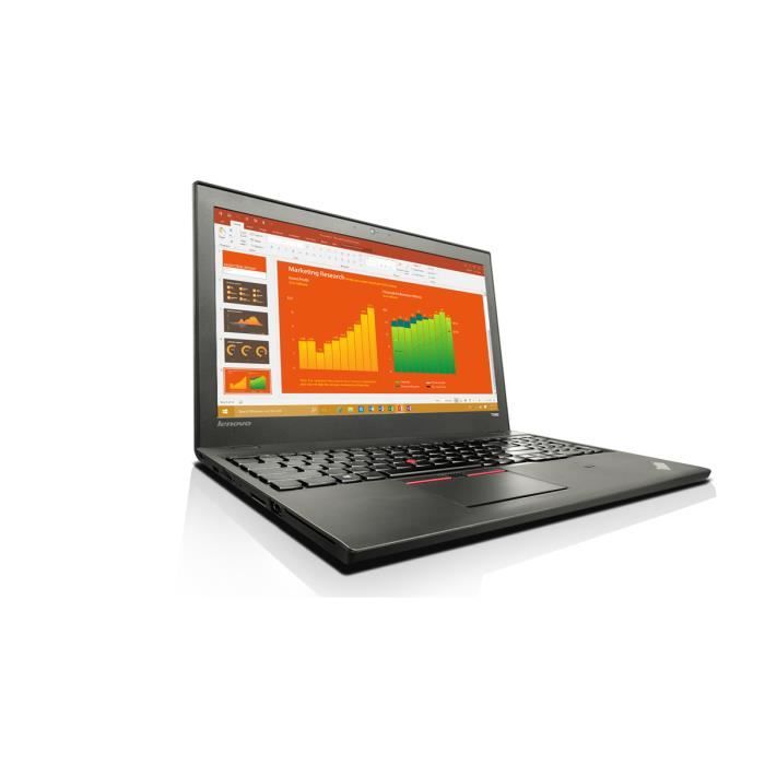 Lenovo ThinkPad T560, Intel® Core™ i5 de 6eme génération, 2,3 GHz, 39,6 cm (15.6