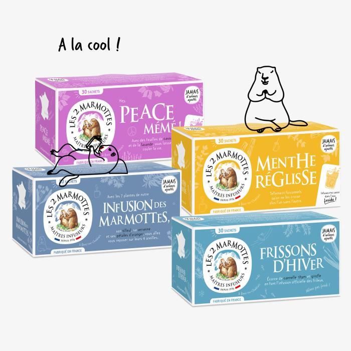 Les 2 Marmottes - Pack 'On se détend'