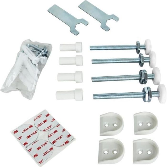 Kit de fixation pour barrière de sécurité Halte de Monsieur Bébé