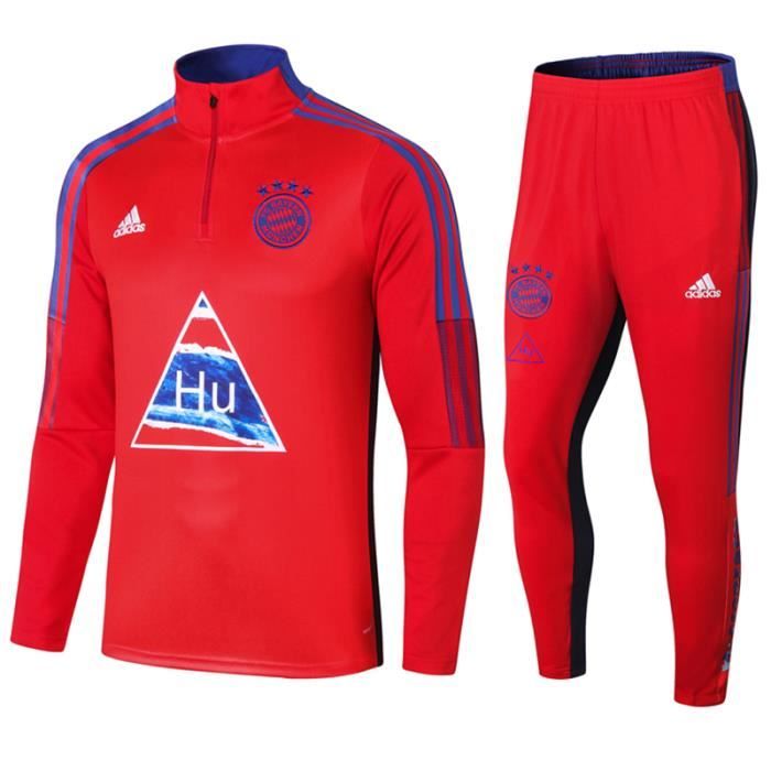 Maillot Bayern Munichs 2021 2022 de Football pour Garçon Enfant Nouveau Survêtement de Foot Kit