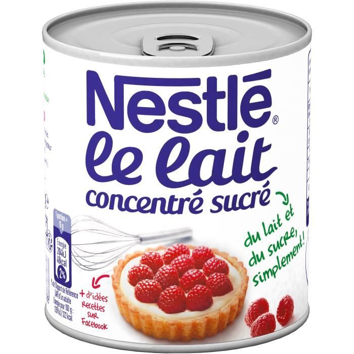 Lait concentré sucré 397 g NESTLE