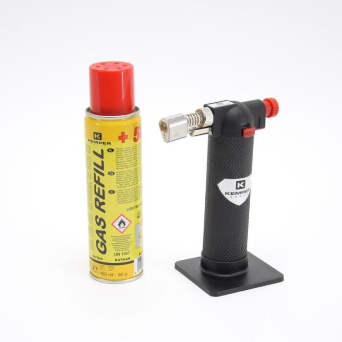 Mini chalumeau PRO et sa recharge - Pièce