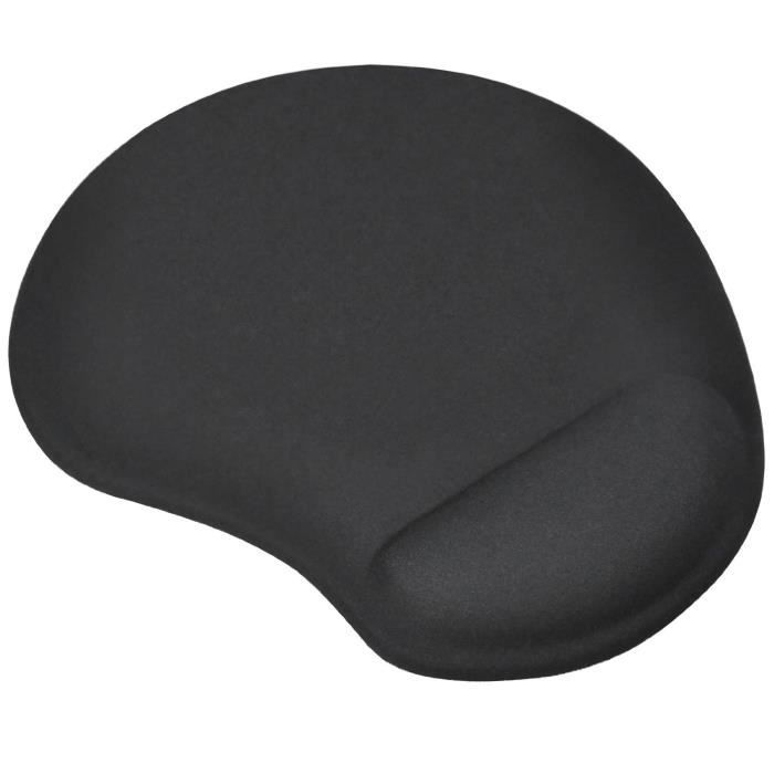 TRIXES 'Petit' tapis de Souris-Coussinet Noir avec Support Coussinet de Confort