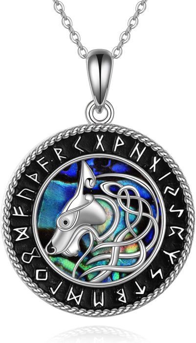Collier Nœud Celtique En Argent Sterling 925 Avec Pierre De Lune – Pendentif élégant Et Spirituel – Cadeau Parfait Pour Femme, Mère Ou Amoureuse Des Symboles - 9