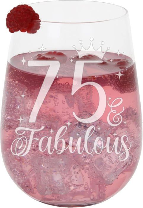 Vemacity Verre à Gin Personnalisé Avec Jantes Dorées + Votre Choix