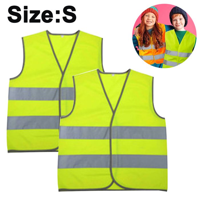 Lot de 10 - Gilets de sécurité réfléchissants - Rose - Haute visibilité Lot de 10 - Gilets de sécurité réfléchissants - Rose - Haute visibilité