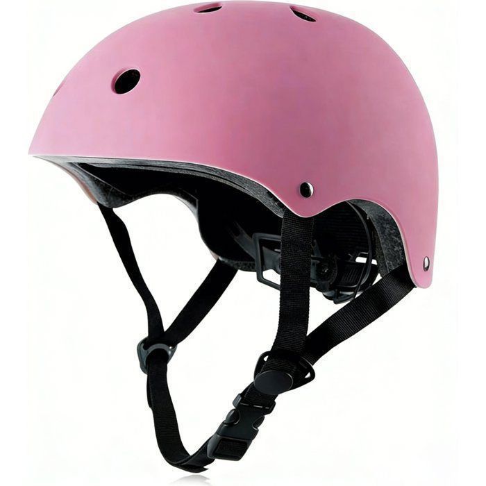 Casque Vélo Enfant Réglable 48-56CM Casque Vélo Fille Garçon 3-8