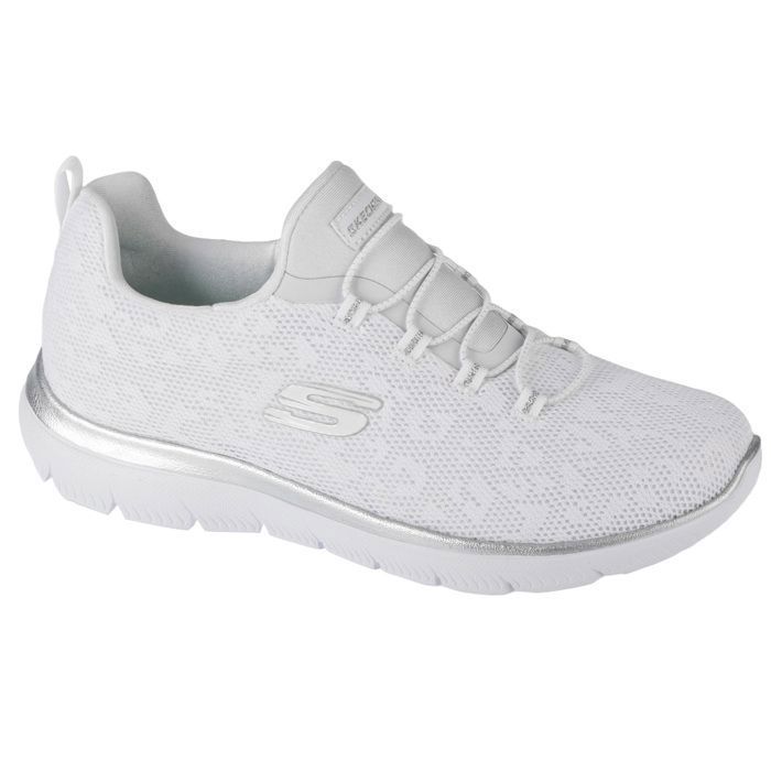 Skechers Skechers Summits - Leopard Spot 149037-WSL Femme Blanc sneakers