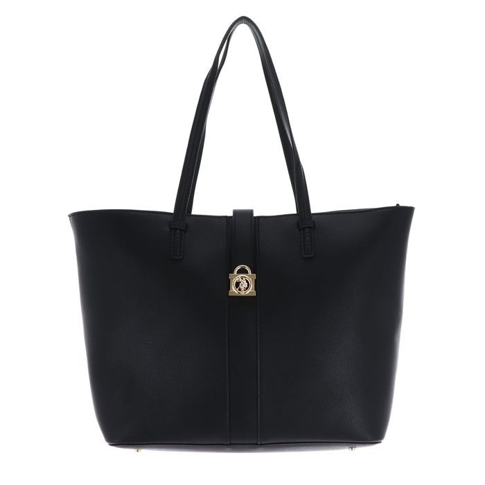 Sac à épaule - U.S. POLO ASSN. - Winterberry - Noir - 100% polyuréthane - 44x28x3 cm