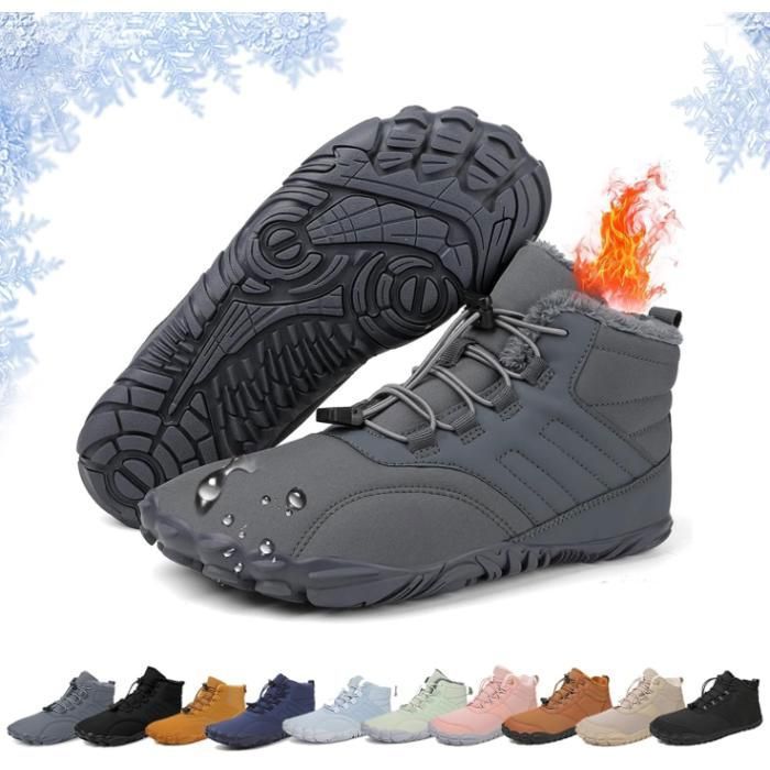 Chaussures Pieds Nus d'hiver Femme Homme Unisexe Plein Air Chaudes — free download