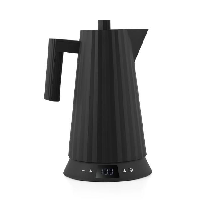 Bouilloire Électrique - ALESSI - Plissé - Noir - 17 L - Contrôle de Température