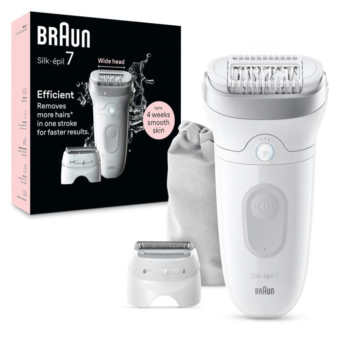 Épilateur Électrique Braun Silk-épil 7 SE7-041 – Wet & Dry, Tête Large - vue 8