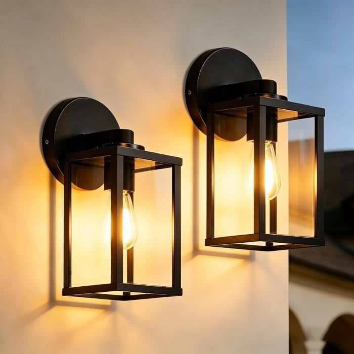 Applique Murale Extérieure E27 Lampe Murale Ip44 Imperméable[EC198]