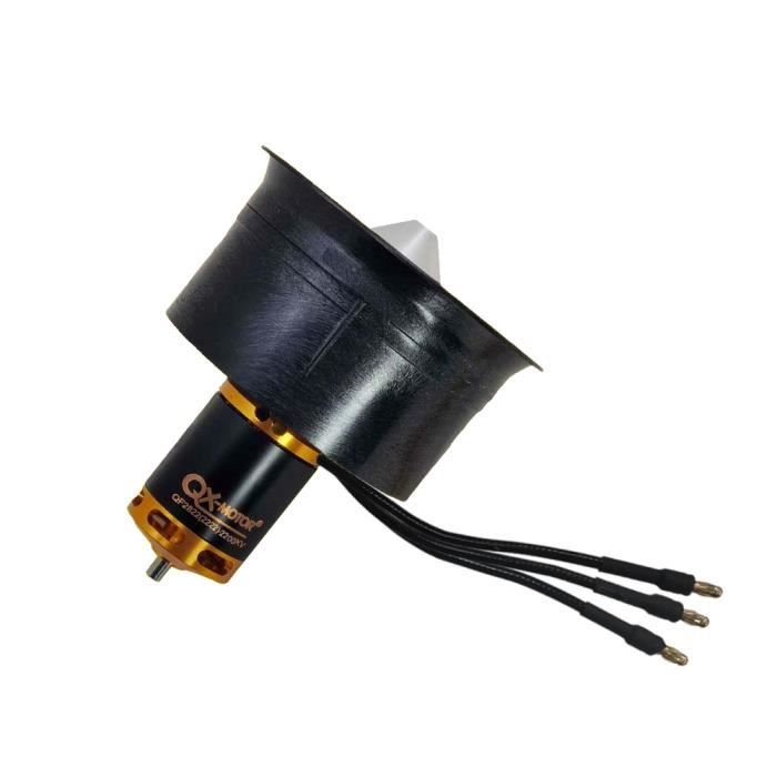 Ventilateur Avion Réaction Ventilateur Canalisé DAUERHAFT 75mm - Moteur Sans Balais 4500KV Pour Avion RC EDF Dc Banshee