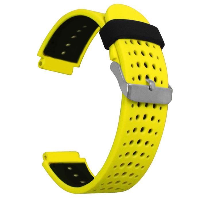 Forerunner 635 jaune noir Bracelet de montre pour Garmin
