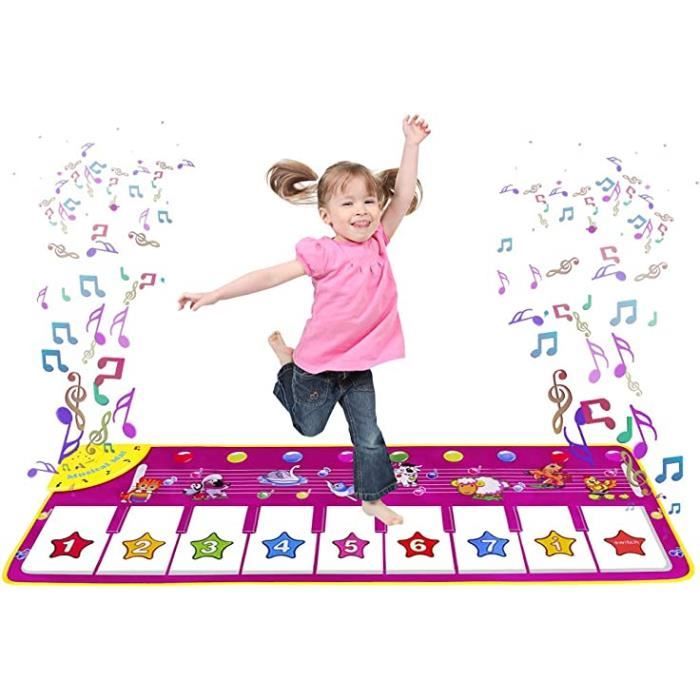 Tapis de Danse Musical pour Enfants de 3 à 8 Ans avec Affichage LED, Cadeau  d'anniversaire de Noël pour Garçons Filles(Violet) - Cdiscount Jeux - Jouets