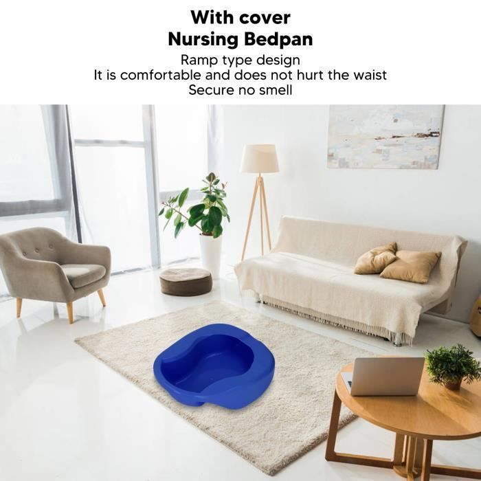 Bassin de lit pantoufle - ATYHAO - robuste pour urinoir avec couvercle ...