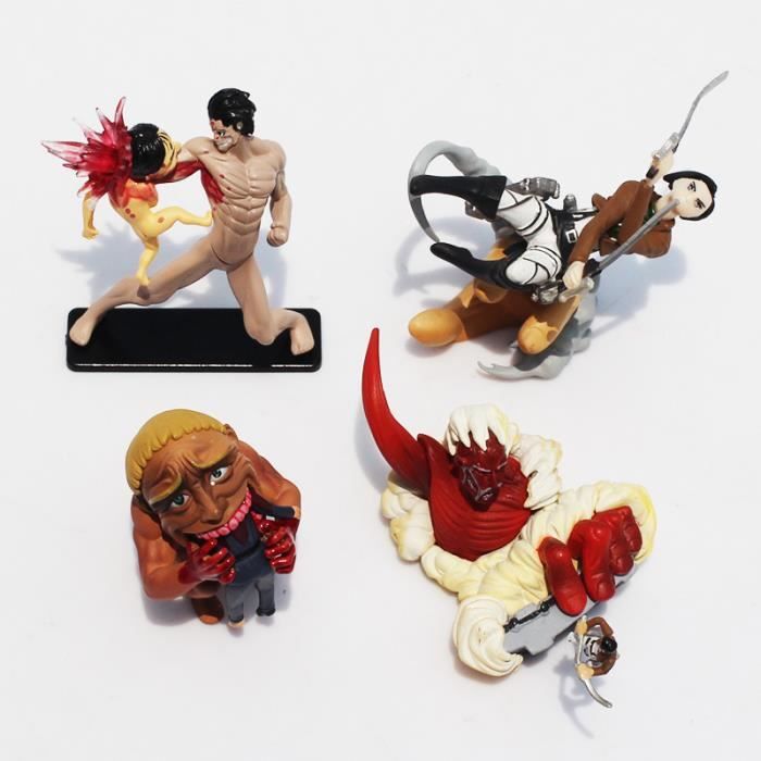 4 Pcs-Lot attaque sur Titan Eren Jaeger Colossal Titan Œuf ...