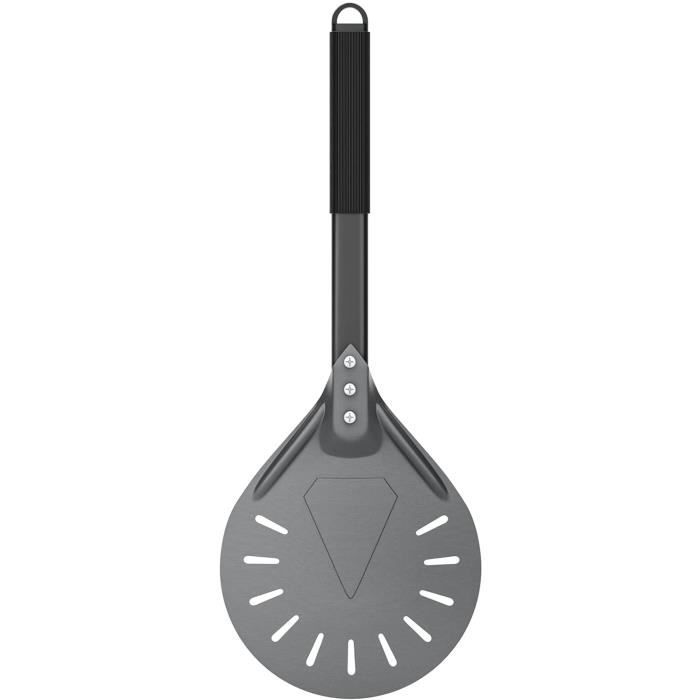G.a HOMEFAVOR Pelle à pizza perforée de 30 cm, Brosse pour four à Pizza