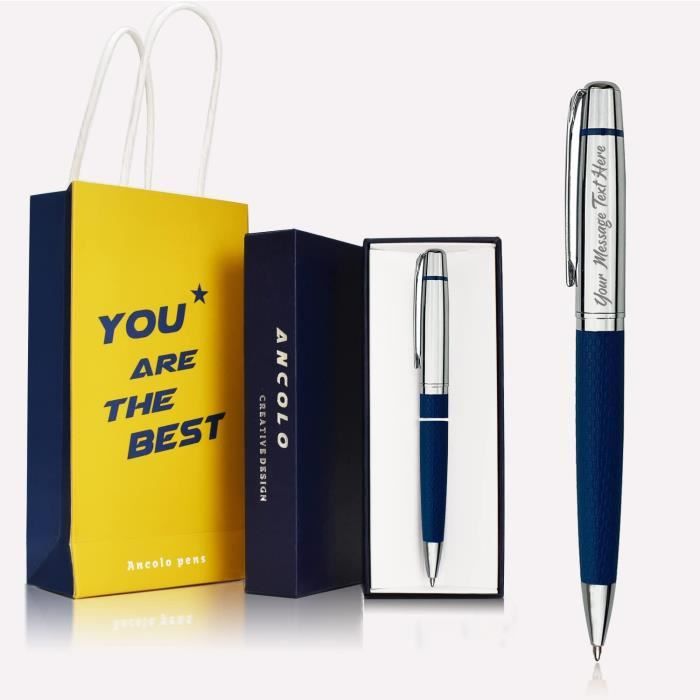 Ancien Briquet-stylo à Bille ABC - Coffret Cadeau, Objet De Collection Neuf