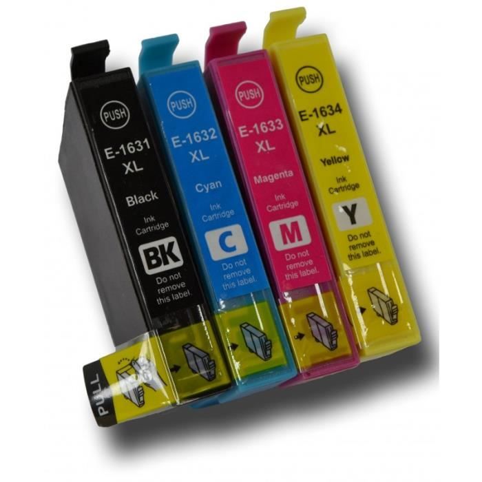 Epson 503XL - pack 4 Cartouches d'encre compatible Grande Capacité