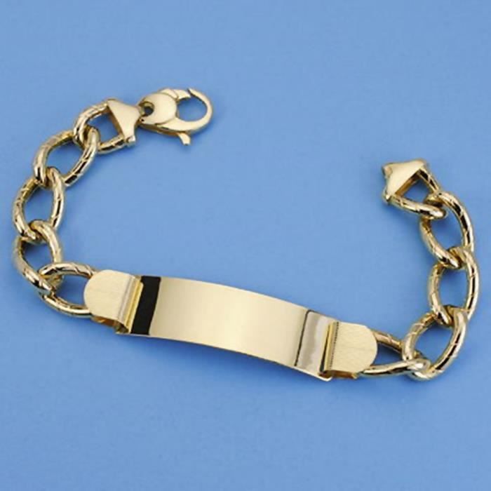 Gourmette Chaine Or Homme 18k Bracelet Chaine Homme Or 750