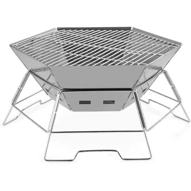 Barbecue Pliable, Barbecue Au Charbon De Bois Portable, Barbecue Fumeur
