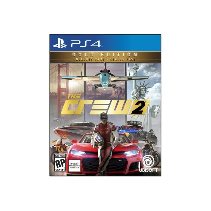 The Crew 2 Gold Edition PlayStation 4 Cdiscount Jeux vidéo