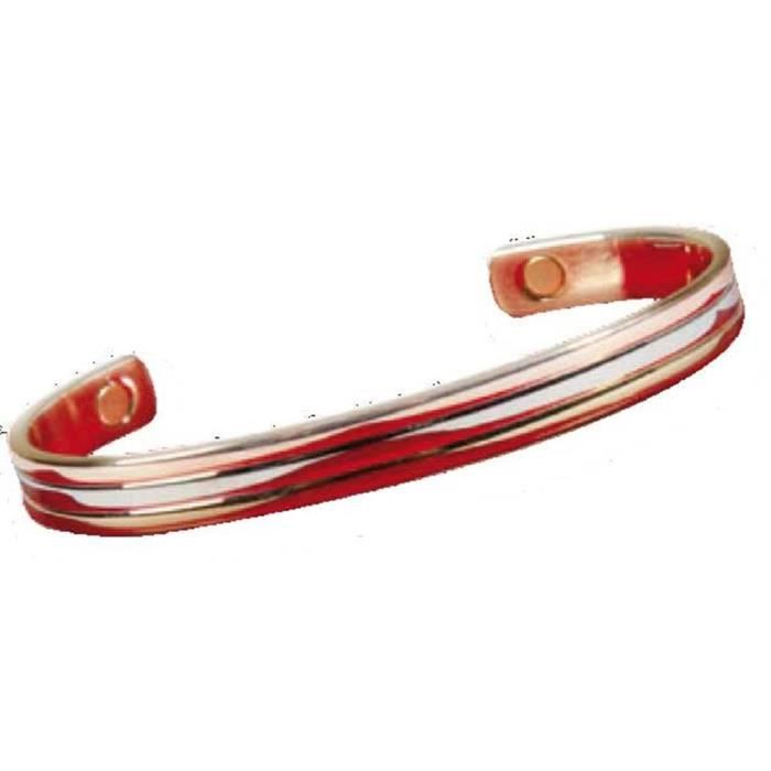 Bracelet réglable en cuivre et laiton Anti-Douleurs, Arthrose