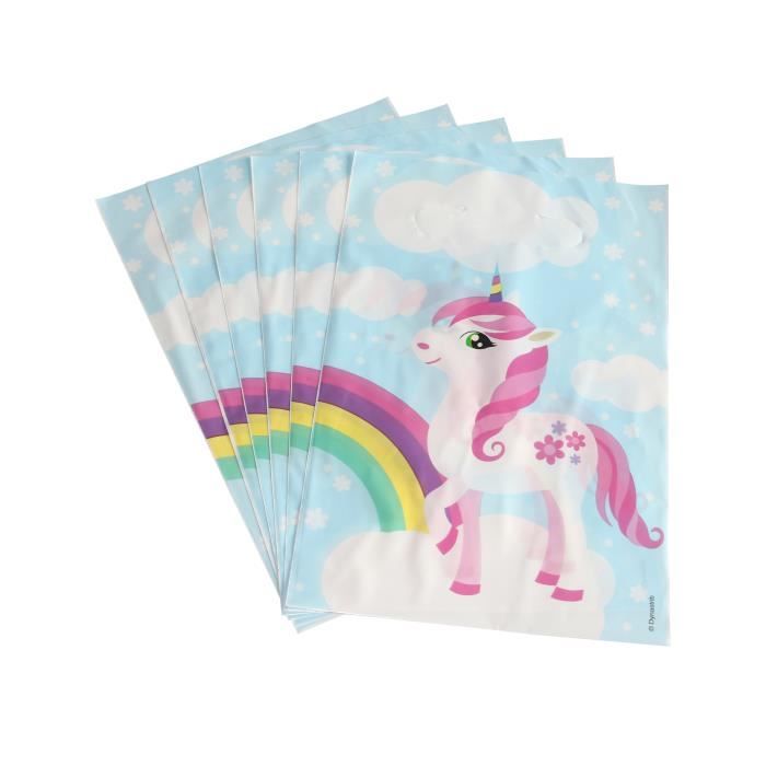 6 Sacs A Bonbons En Plastique Licorne Magique Bleus Cdiscount Maison 6 Sacs A Bonbons En Plastique Licorne Magique Bleus Cdiscount Maison