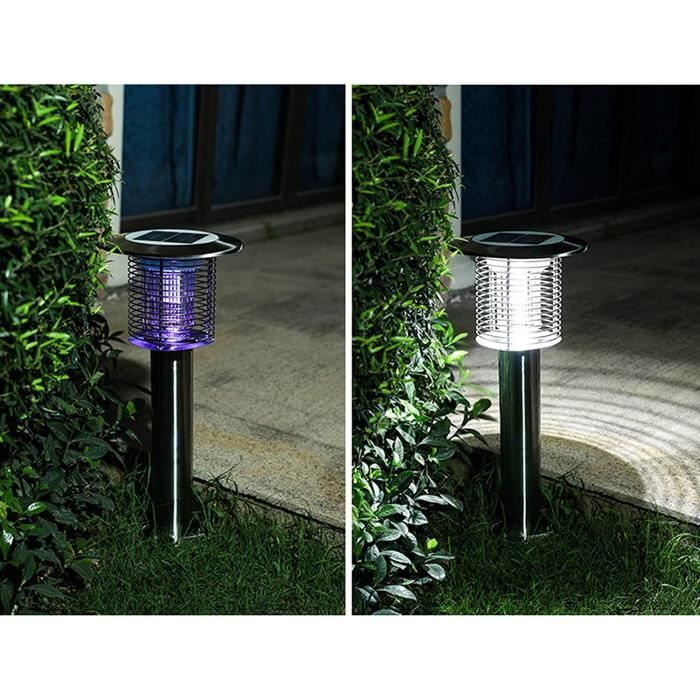 Répulsif Moustique Extérieur Lampe Solaire Barrage Aux Insectes - Venteo - Lampe Led Multicouleur Etanche 3700421917914 Prise Anti Moustique