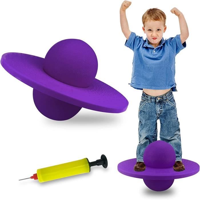Balle Sauteuse Pour Adultes - Pogo Stick Fitness, Planche D'équilibre Rebondissante, PVC Antidérapant