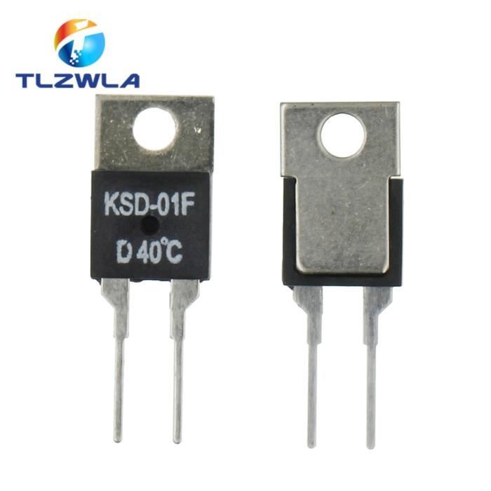 Normalement ouvert KSD302 16 A 250 V 40-180 degrés Céramique
