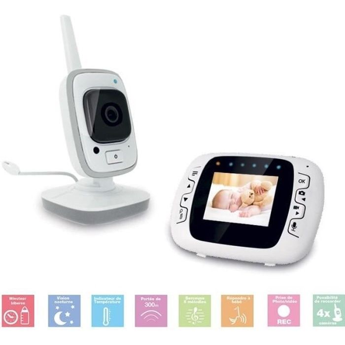 BABYPHONE VIDEOPHONE INTERPHONE VIDEO SURVEILLANCE BEBE AVEC